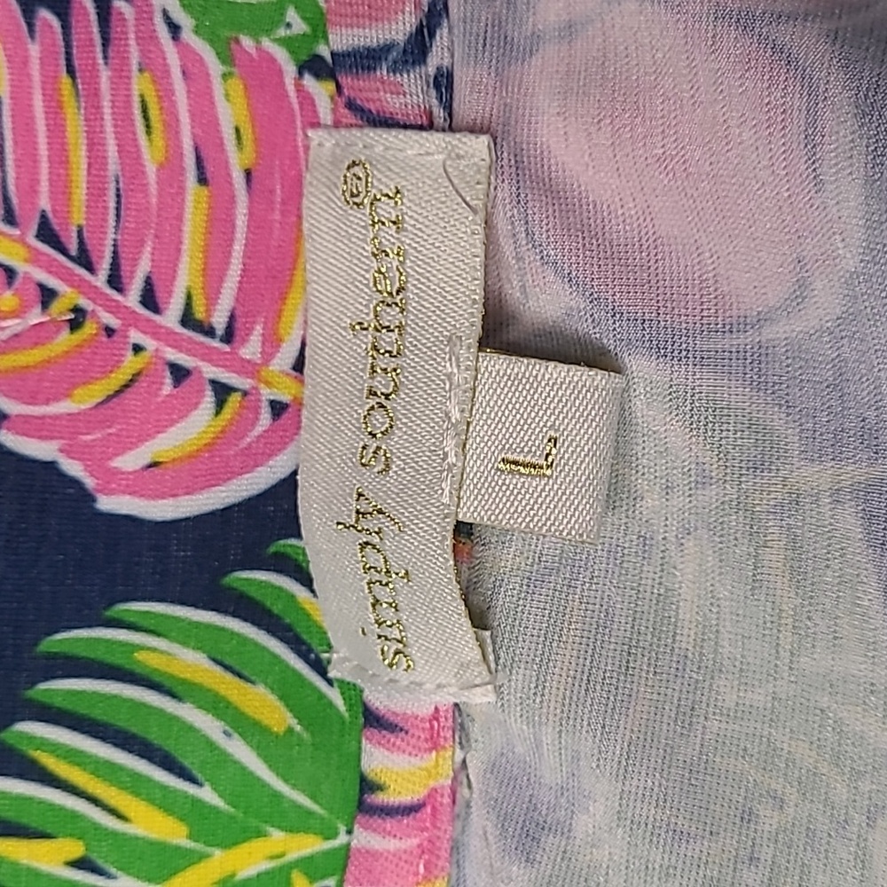 Simply Southern Floral/Tropical Print Dress - Picture 4 of 10